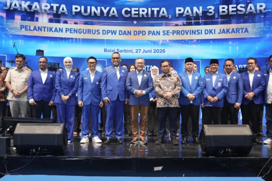 Pelantikan DPW dan DPD PAN Jakarta, Ketum Zulhas Tegaskan PAN Terbuka untuk Semua Anak Bangsa