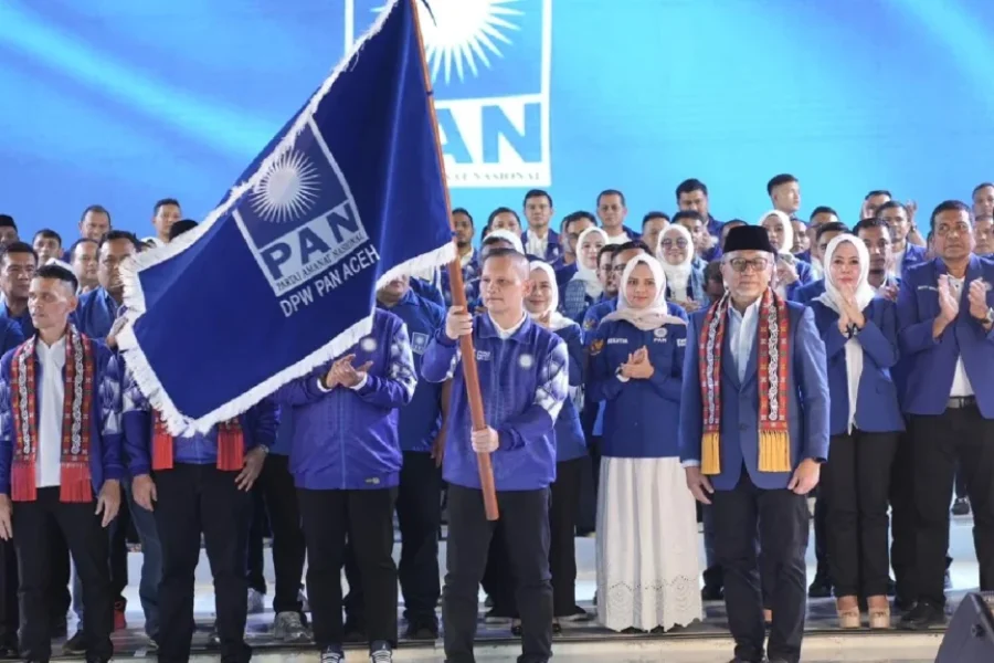 Pelantikan DPW dan DPD PAN se-Aceh, Ketum Zulhas Targetkan PAN Masuk Tiga Besar pada Pemilu 2029
