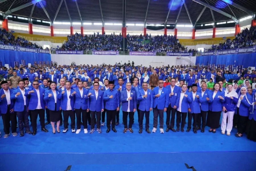 Resmi Dilantik, PAN Sulteng Perkuat Konsolidasi dan Hadir untuk Rakyat